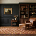 Beige Turkish rug in a landing