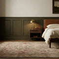 Beige Turkish rug in a styled room