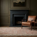 Beige Turkish rug in a styled room