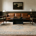 Beige Turkish rug in a conservatory