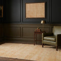 Beige Turkish rug in a styled room