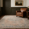 Beige Turkish rug in a styled room