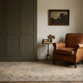 Beige Turkish rug in a kitchen