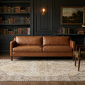 Beige Turkish rug in a styled room