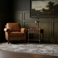 Beige Turkish rug in a styled room
