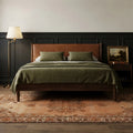 Beige Turkish rug in a styled room