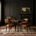 Beige Turkish rug in a styled room