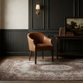 Beige Turkish rug in a styled room