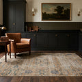 Brown Turkish rug in a kitchen