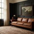 Cacao High Pile area rug in a living room