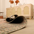 Vintage Southeastern Persian Style Oversize Rug 10x13 ft — Red & Beige Medallion