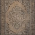 Vintage Southeastern Persian Style Oversize Rug 10x13 ft — Beige & Gray Medallion