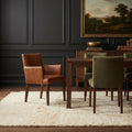Sheepy High Pile area rug in a dining room