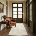 Sheepy High Pile runner rug in a conservatory