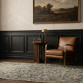 Gray Turkish doormat in a styled room