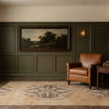 Beige Turkish doormat in a styled room