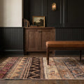 Brown Turkish doormat in a styled room