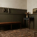 Brown Turkish doormat in a styled room