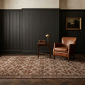 Turkish rug in a styled room