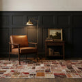Turkish rug in a styled room