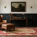 Turkish rug in a styled room