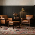 Turkish rug in a styled room