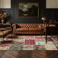 Turkish rug in a styled room