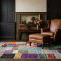 Turkish rug in a styled room