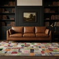 Turkish rug in a styled room