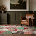 Turkish rug in a study