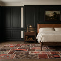 Turkish rug in a styled room