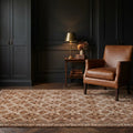 Turkish rug in a styled room