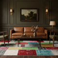 Turkish rug in a styled room