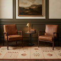 Turkish runner rug in a styled room