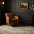 White Turkish rug in a styled room