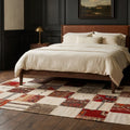 White Turkish rug in a styled room